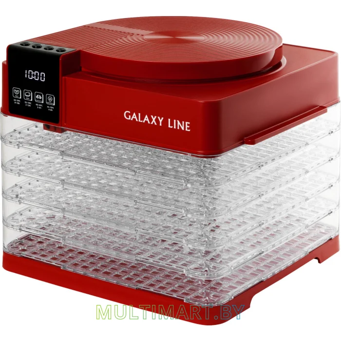 Сушилка для овощей и фруктов Galaxy Line GL 2630 (красный)